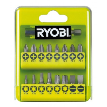 Набор бит для дрелей, шуруповертов RYOBI RAK17SD 17PC SCREWDRIVING SET