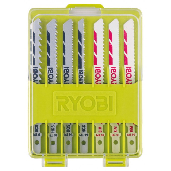 Набор пилок для лобзика RYOBI RAK10JSB X10 JIGS. BLADE KIT EMEA 5132002702