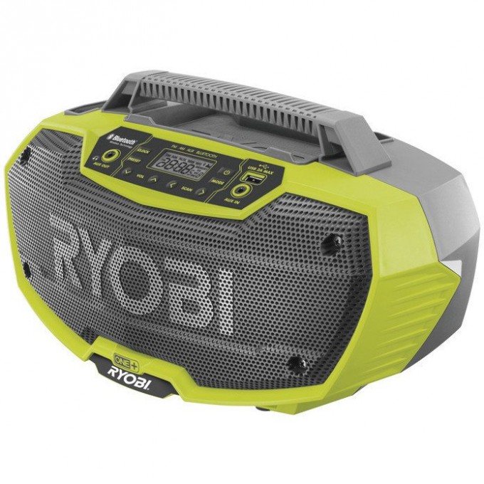 Аккумуляторный радиоприемник RYOBI R18DDJSPS-LL20S БЕЗ АККУМУЛЯТОРА И З/У 5133002734