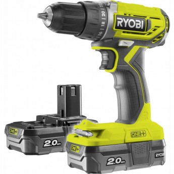 Аккумуляторная дрель-шуруповерт RYOBI R18DD2-220S