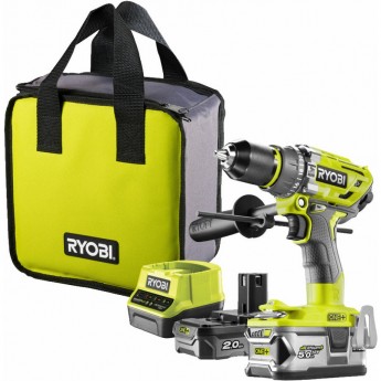 Бесщеточная ударная дрель-шуруповерт RYOBI R18PD7-252S ONE+