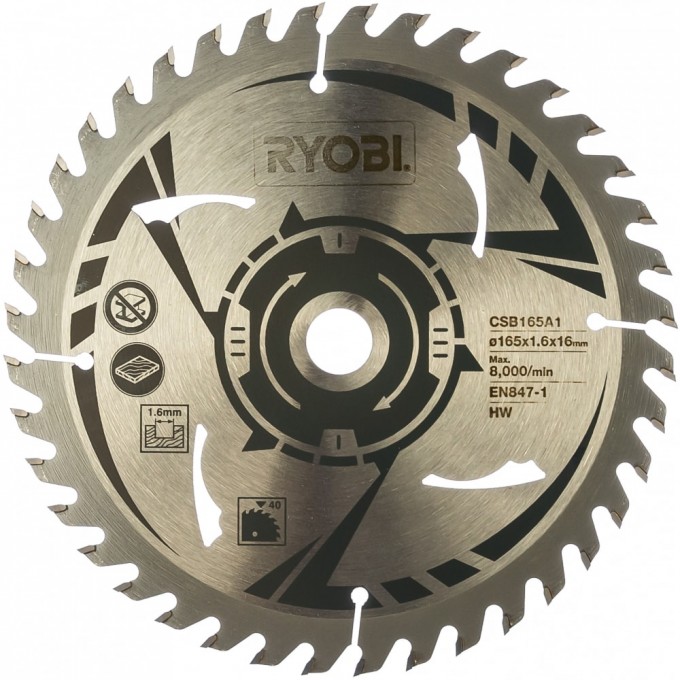 Пильный диск для R18CS RYOBI CSB165A1 797489