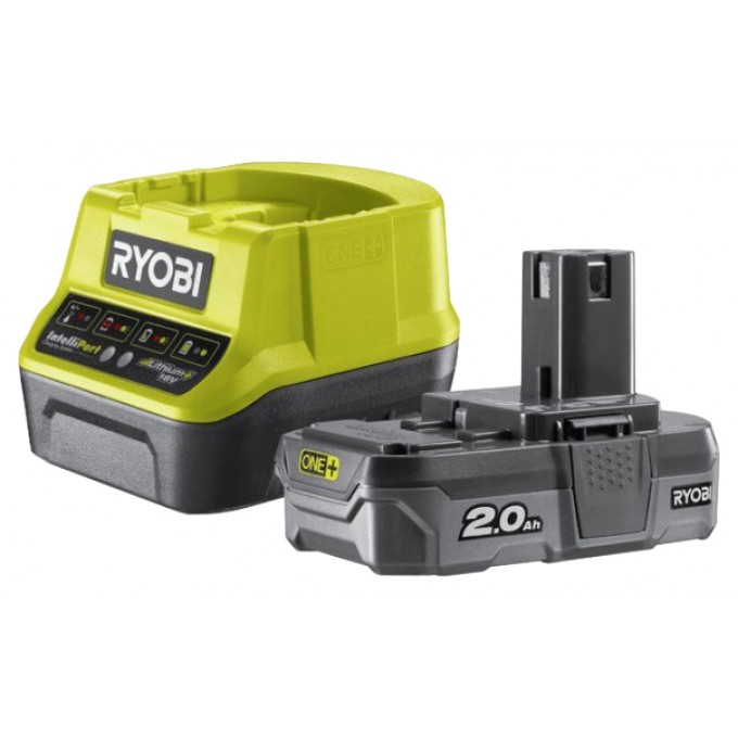 Комплект аккумуляторная батарея и зарядное устройство RYOBI ONE+ RC18120-120